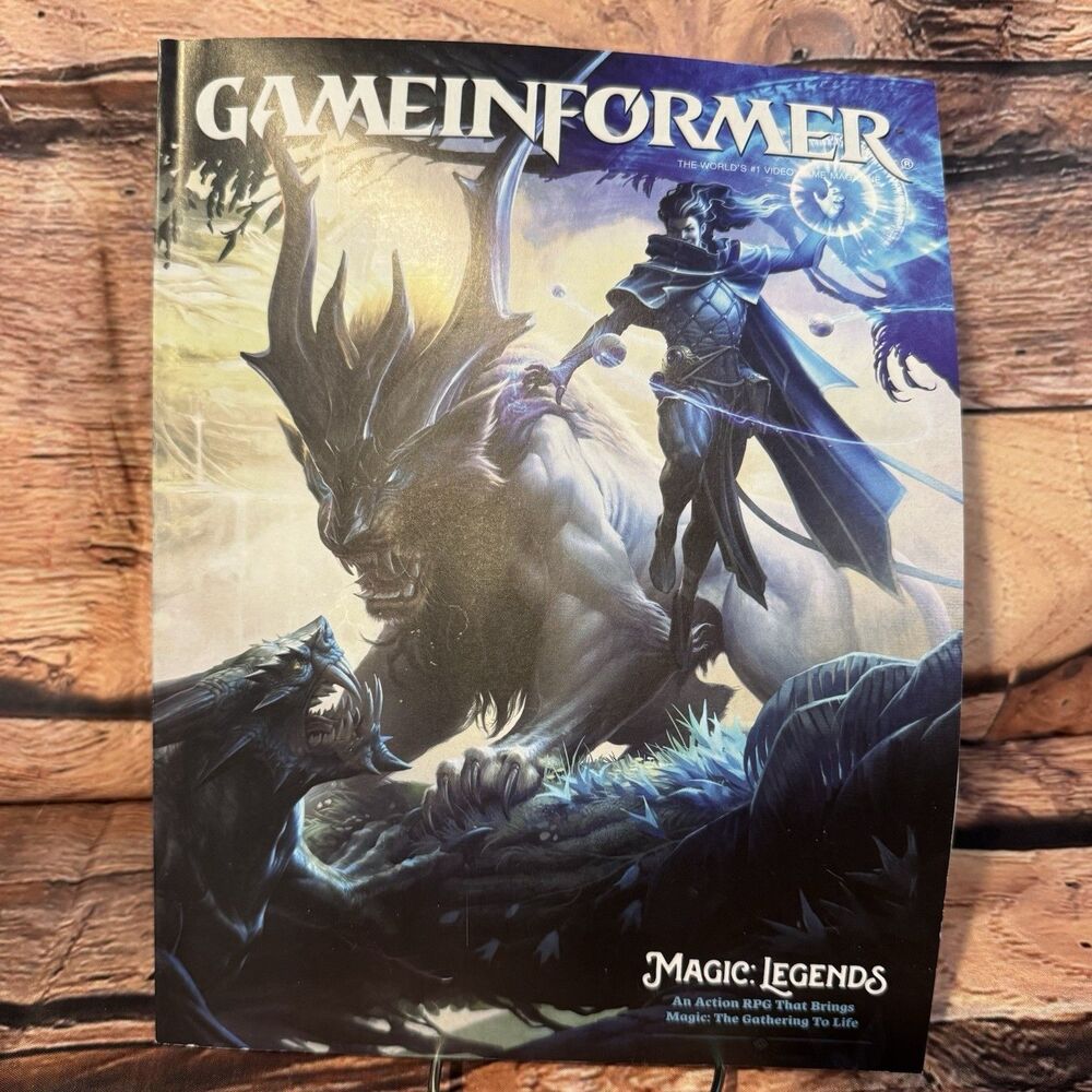 Game Informer Magazine February 2020 Issue 322 Magic Legends MTG RPG Cover